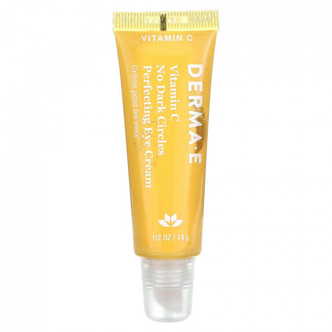 Derma E, крем с витамином С от темных кругов под глазами, 14 г (0,5 унции)