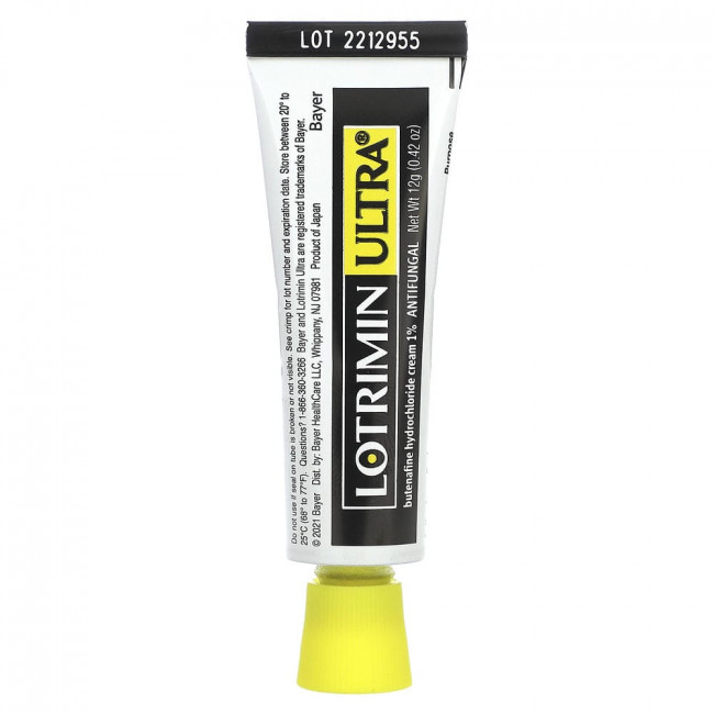 Lotrimin, Ultra Jock Itch Cream, 0.42 унции (12 г)