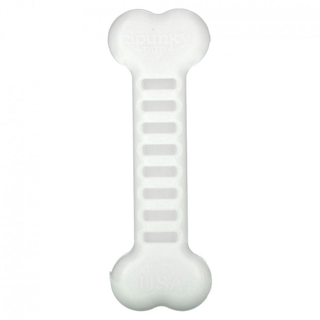 Spunky Pup, Clean Earth Hard Chews, Bone, Chicken, 1 Toy
