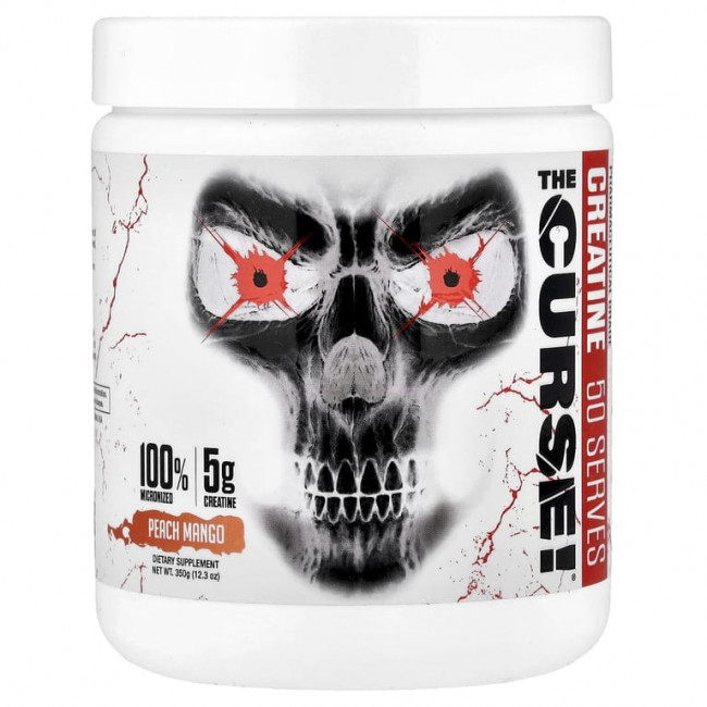 JNX Sports, The Curse! ®, креатин, персик и манго, 350 г (12,3 унции) JNX Sports, The Curse! ®, креатин, персик и манго, 350 г (12,3 унции)