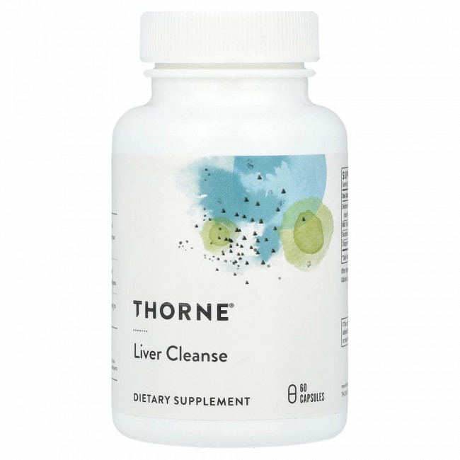 Thorne Research, Очищение печени, 60 капсул