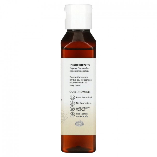 Aura Cacia, Масло жожоба для ухода за кожей, 4 жидких унций ( 118 мл )