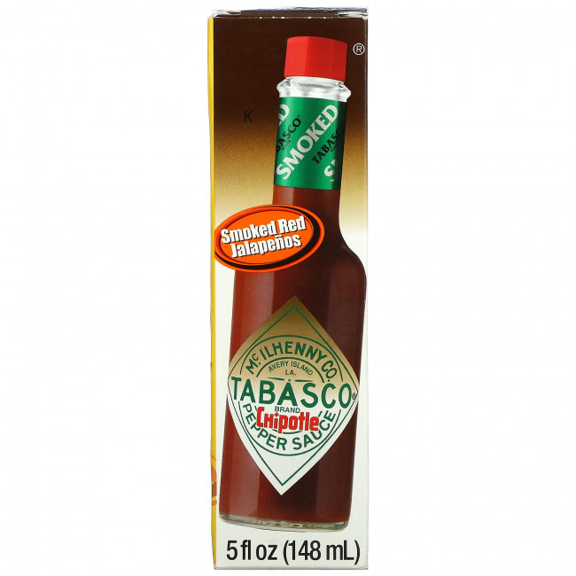 Tabasco, Перечный соус, чипотле, 148 мл (5 жидк. Унций) Tabasco, Перечный соус, чипотле, 148 мл (5 жидк. Унций)