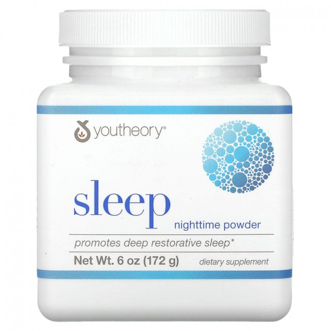 Youtheory, Sleep, ночной порошок, 172 г (6 унций)