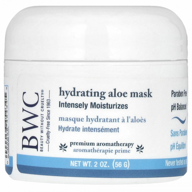 Beauty Without Cruelty, увлажняющая маска с алоэ вера, 56 г (2 унции) Beauty Without Cruelty, увлажняющая маска с алоэ вера, 56 г (2 унции)