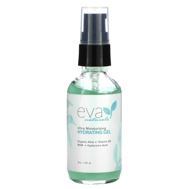 Eva Naturals, Ультраувлажняющий увлажняющий гель, 60 мл (2 унции) Eva Naturals, Ультраувлажняющий увлажняющий гель, 60 мл (2 унции)
