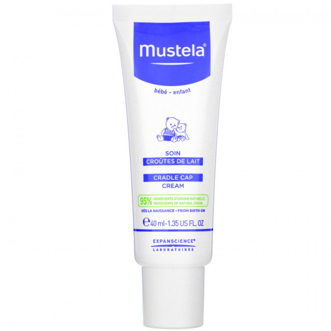 Mustela, Крем Cradle Cap, 1,35 жидкой унции (40 мл) Mustela, Крем Cradle Cap, 1,35 жидкой унции (40 мл)