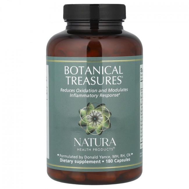 Natura Health Products, Botanical Treasures®, 180 капсул