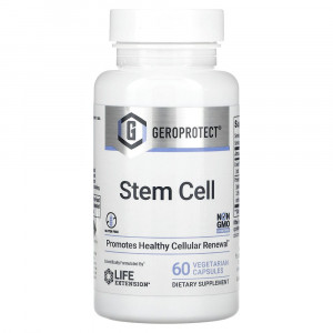 Life Extension, Geroprotect, Stem Cell, добавка для поддержания здоровья стволовых клеток, 60 вегетарианских капсул Life Extension, Geroprotect, Stem Cell, добавка для поддержания здоровья стволовых клеток, 60 вегетарианских капсул