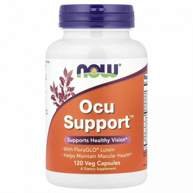 NOW Foods, Ocu Support, 120 растительных капсул NOW Foods, Ocu Support, 120 растительных капсул