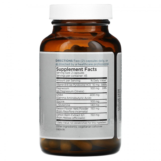 Metabolic Maintenance, Anxiety Control Plus, 90 капсул