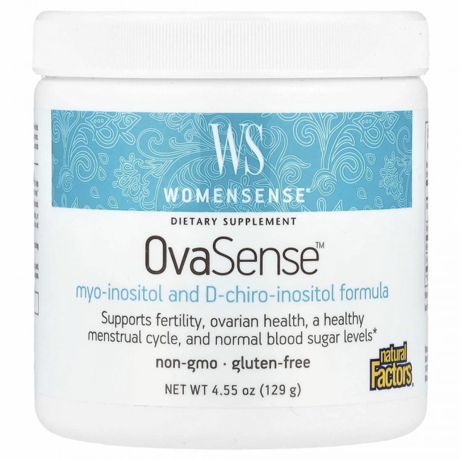 Natural Factors, Womensense, PCOSense, 129 г (4,55 унции) Natural Factors, Womensense, PCOSense, 129 г (4,55 унции)