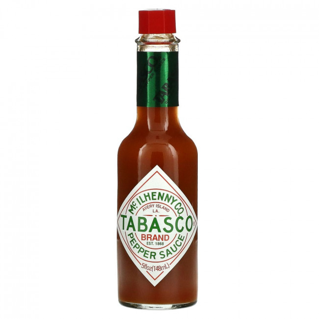 Tabasco, Перечный соус, оригинальный, 148 мл (5 жидк. Унций) Tabasco, Перечный соус, оригинальный, 148 мл (5 жидк. Унций)