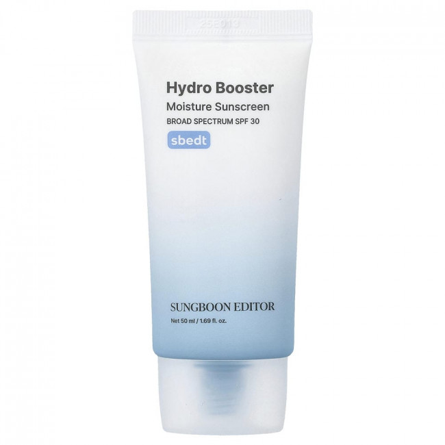 Sungboon Editor, Hydro Booster, увлажняющий солнцезащитный крем, SPF 30, 50 мл (1,69 жидких унций)