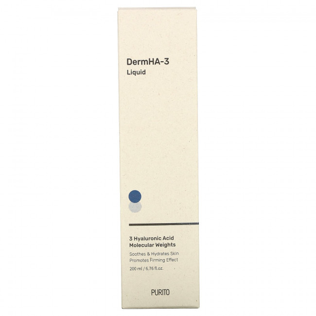Purito, DermHA-3, жидкость, 200 мл (6,76 жидк. Унции)