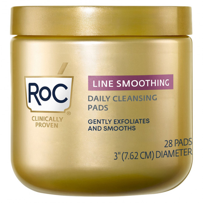 RoC, Подушечки для ежедневного очищения, разглаживающие, 28 шт. RoC, Подушечки для ежедневного очищения, разглаживающие, 28 шт.