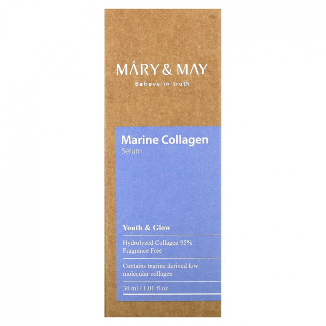 Mary & May, Marine Collagen Serum, 1.01 fl oz (30 ml)