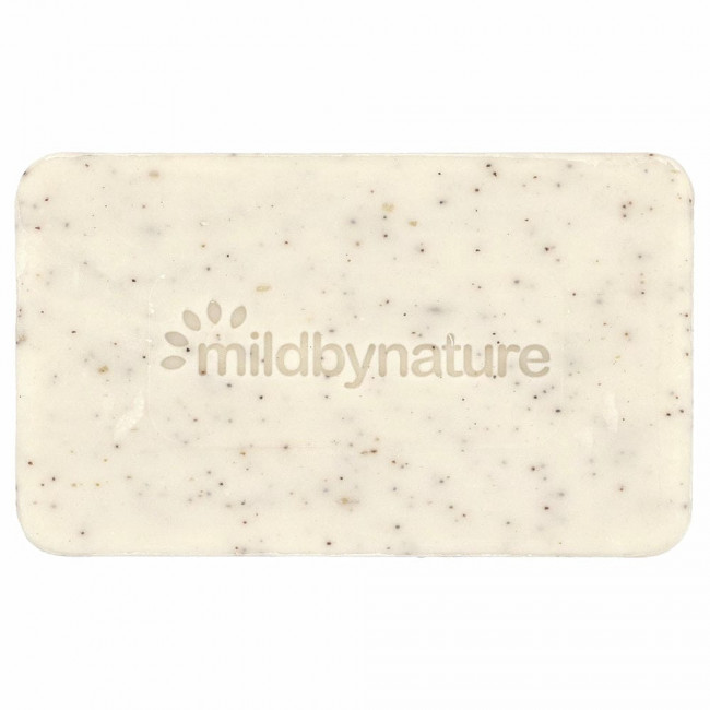 Mild By Nature, отшелушивающее мыло, с маслами марулы, таману и ши, с цитрусовым ароматом, 141 г (5 унций)
