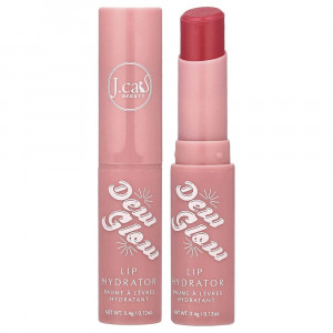 J.Cat Beauty, Dew Glow, увлажняющий бальзам для губ, DLB103 Dew-Hydrate, 3,4 г (0,12 унции)