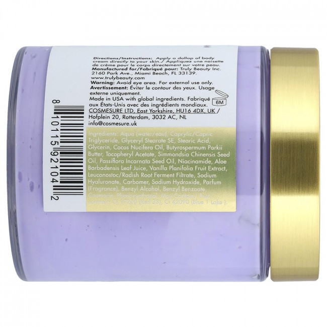 Крем-лосьон после бритья Truly Beauty, Glazed Donut After Shave Glow Cream, 180 мл (6 жидких унций)