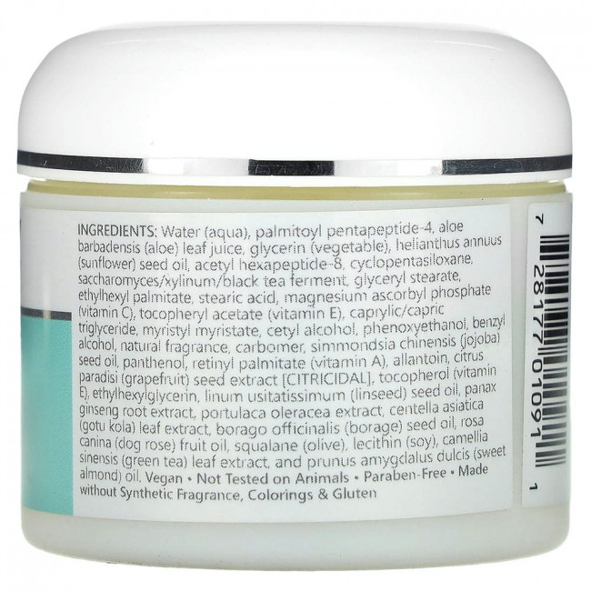 NutriBiotic, Ультраувлажняющий крем для лица с пептидами, 2 унции (57 г) NutriBiotic, Ультраувлажняющий крем для лица с пептидами, 2 унции (57 г)