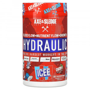 Axe & Sledge Supplements, Hydraulic, Icee Cherry, 14.46 oz (410 g) (Discontinued Item)