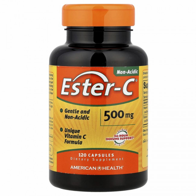 American Health, Ester C, 500 мг, 120 капсул American Health, Ester C, 500 мг, 120 капсул