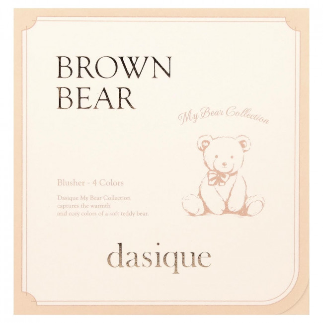 Dasique, My Bear Collection, Blending Mood Cheek, 16 Brown Bear, 0.31 oz (8.8 g)
