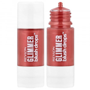 Revlon, Glimmer Blush Drops™, 101 Coralicious, 0.32 fl oz (9.4 ml)
