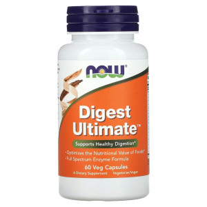 NOW Foods, Digest Ultimate, 60 растительных капсул NOW Foods, Digest Ultimate, 60 растительных капсул