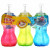 Nuby, No Spill Flex Straw Cups, 12+ M, 3 Pack, 10 oz (300 ml) Each