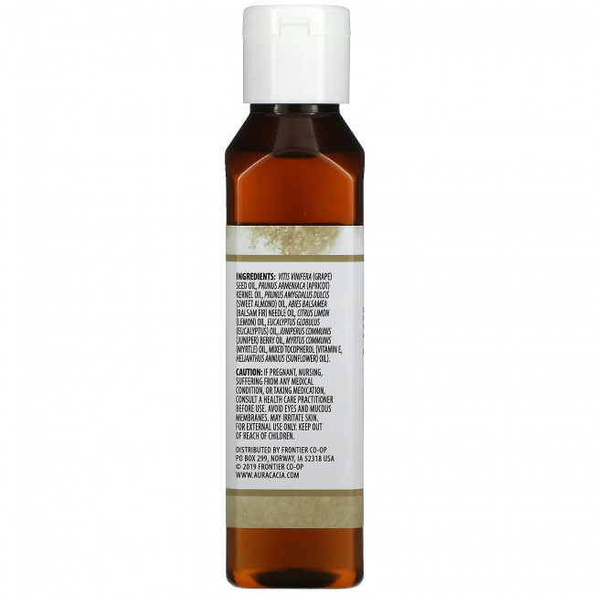 Aura Cacia, Ароматерапевтическое масло для тела, согревающая пихта бальзамическая, 4 жидких унции (118 мл) Aura Cacia, Ароматерапевтическое масло для тела, согревающая пихта бальзамическая, 4 жидких унции (118 мл)