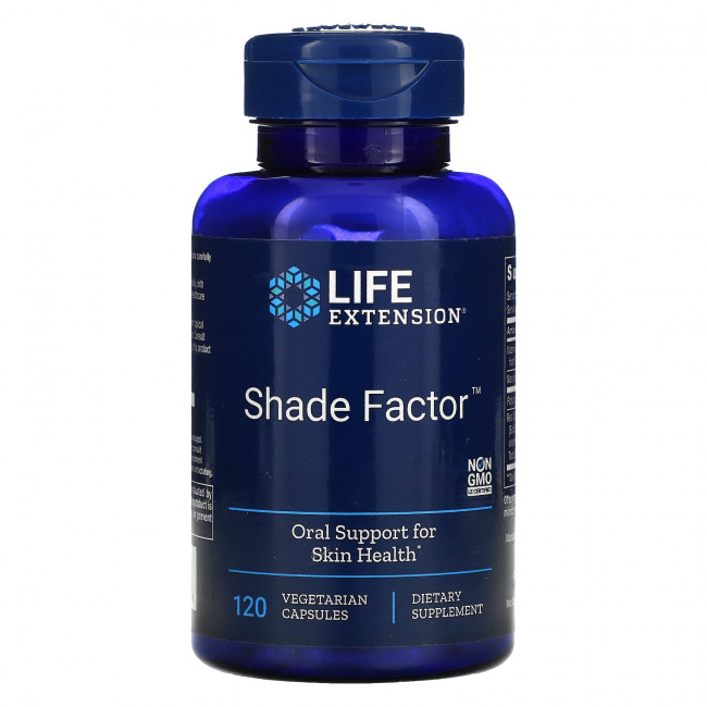 Life Extension, Shade Factor, 120 вегетарианских капсул Life Extension, Shade Factor, 120 вегетарианских капсул