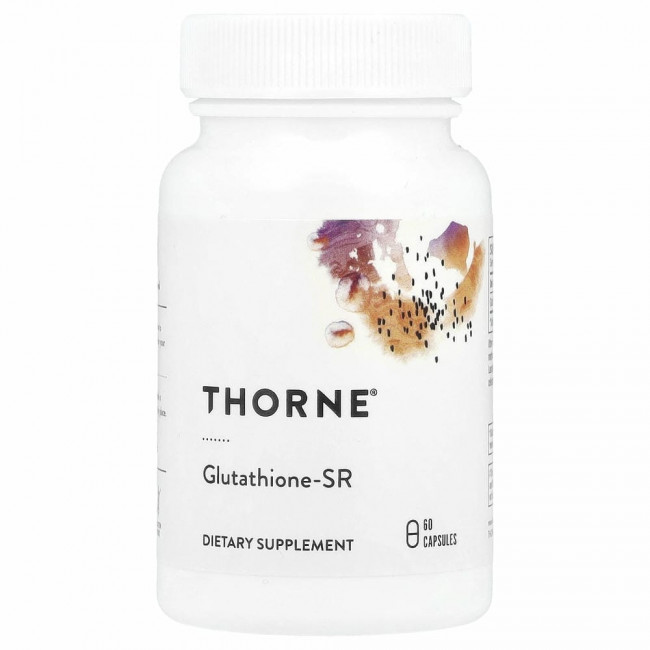 Thorne Research, Glutathione-SR, 60 капсул