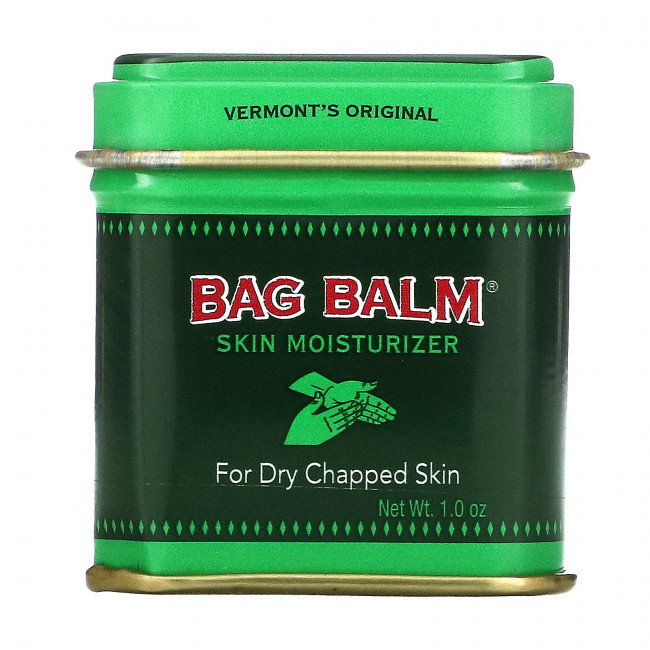 Bag Balm, Увлажняющее средство для кожи, для рук и тела, для сухой кожи, 1 унция Bag Balm, Увлажняющее средство для кожи, для рук и тела, для сухой кожи, 1 унция