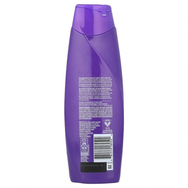 Aussie, Miracle Repair, шампунь с алоэ, 360 мл (12,1 жидк. унции)