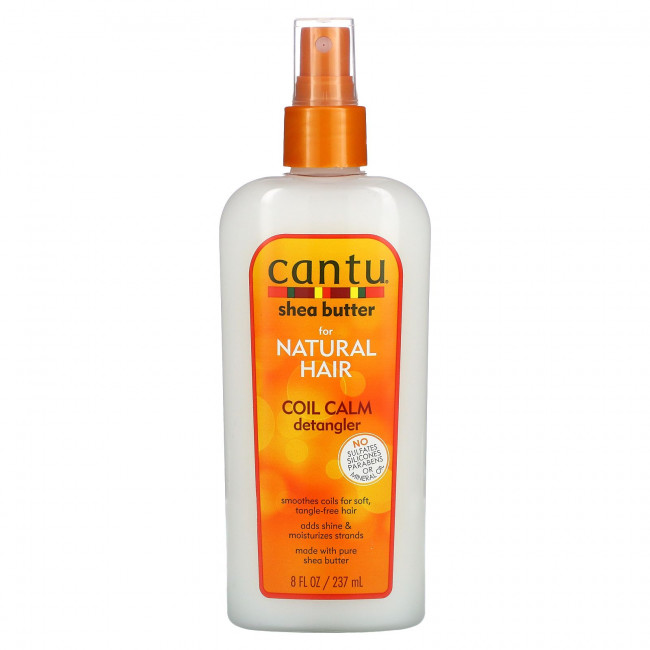 Cantu, Масло ши для натуральных волос, успокаивающее средство для расчесывания волос, 237 мл (8 жидк. Унций) Cantu, Масло ши для натуральных волос, успокаивающее средство для расчесывания волос, 237 мл (8 жидк. Унций)