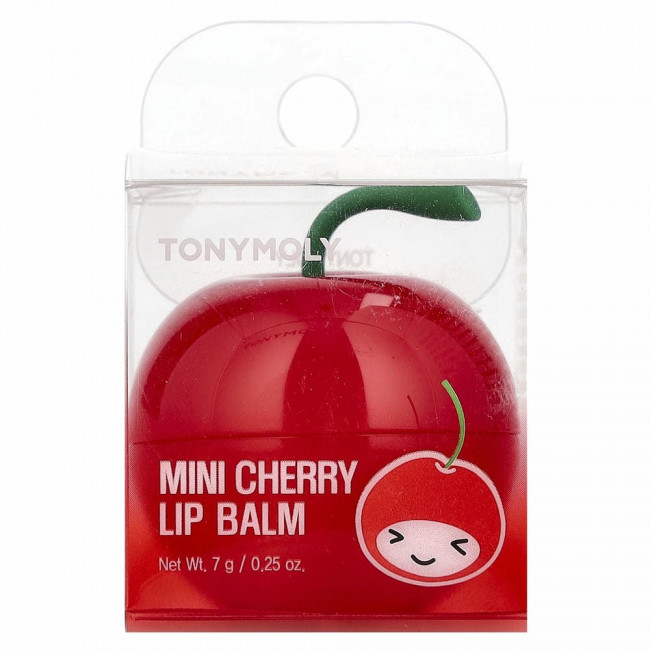 Tony Moly, Мини-бальзам для губ с вишней, 7 г (0,25 унции)