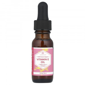 Leven Rose, 100% чистое и органическое масло витамина Е, 15 мл (0,5 жидких унций) (товар снят с производства)