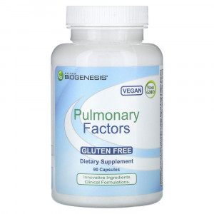 Nutra BioGenesis, Pulmonary Factors, 90 капсул