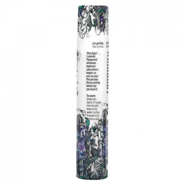 Poo-Pourri, Before-You-Go Toilet Spray, Lavender Peppermint, 0.34 fl oz (10 ml)