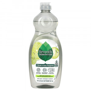 Seventh Generation, Dish Liquid, Fresh Lime & Ginger, 19 fl oz (561 ml)