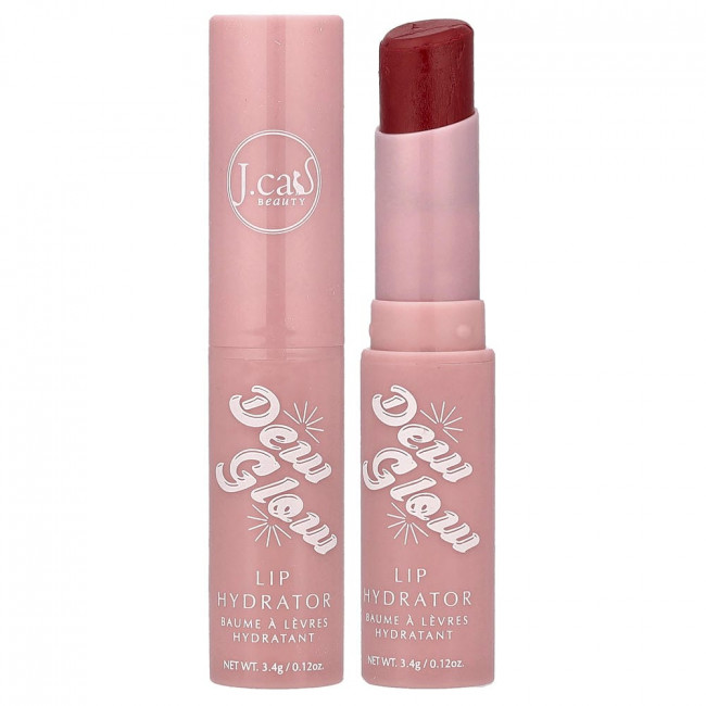J.Cat Beauty, Dew Glow, увлажняющий бальзам для губ, DLB105 Glide & Slide, 0,12 унции (3,4 г) J.Cat Beauty, Dew Glow, увлажняющий бальзам для губ, DLB105 Glide & Slide, 0,12 унции (3,4 г)
