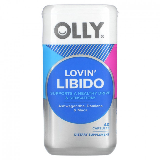 OLLY, Lovin 'Libido`` 40 капсул OLLY, Lovin 'Libido`` 40 капсул