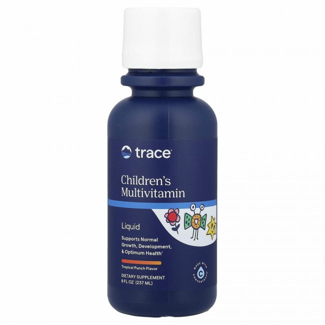 Trace Minerals ®, Детские мультивитамины, цитрусовый пунш, 237 мл (8 жидких унций)
