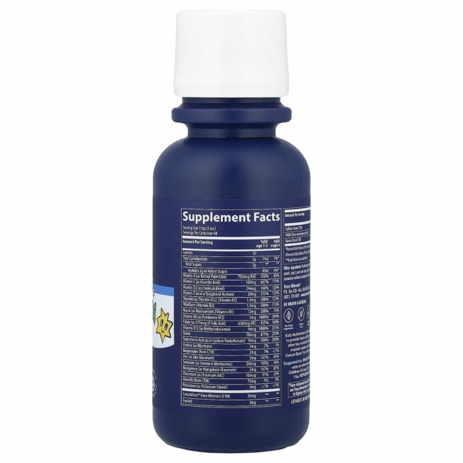 Trace Minerals ®, Детские мультивитамины, цитрусовый пунш, 237 мл (8 жидких унций)