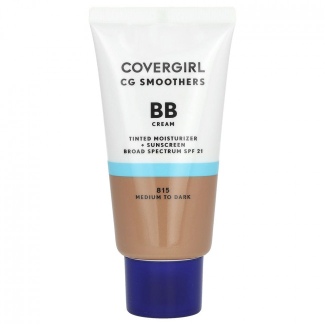 Covergirl, CG Smoothers, BB-крем, SPF 21, оттенок 815 от среднего до темного, 40 мл (1,35 жидк. унции)
