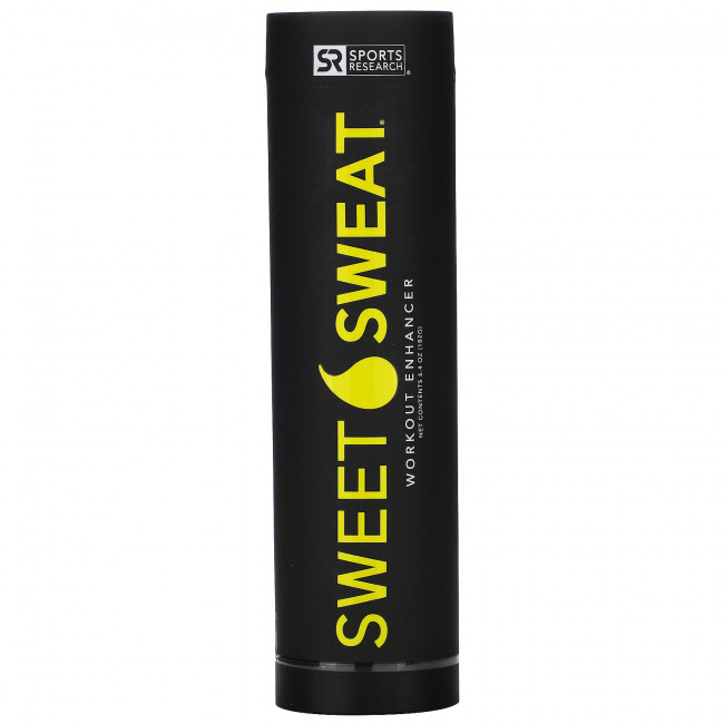 Sports Research, Sweet Sweat Stick, усиливающий гель для тренировок, 182 г (6,4 унции)