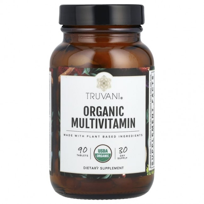 Truvani, Органические мультивитамины, 90 таблеток (Товар снят с продажи)