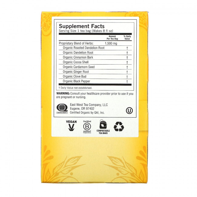 Yogi Tea, Detox, вкус жареного одуванчика и специй, без кофеина, 16 чайных пакетиков, 24 г (0,85 унции) Yogi Tea, Detox, вкус жареного одуванчика и специй, без кофеина, 16 чайных пакетиков, 24 г (0,85 унции)